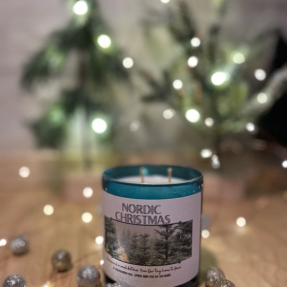 🌲✨Nordic Christmas Luxury Organic Soy candle Fresh Cut Christmas trees🌲 - Picture 14 of 17